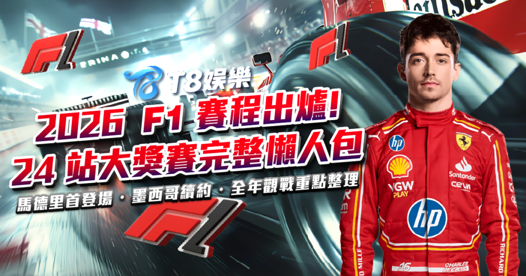 2026 F1 一級方程式, 2026 F1 賽程,F1 賽程